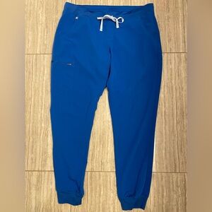 Figs Zamora Royal Blue Jogger Scrub Pants